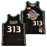 Camiseta Detroit Pistons Slim Shad X BR #313 Negro