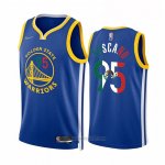 Camiseta Golden State Warriors Juan Toscano-Anderson #95 Icon Royal Special Mexico Edition Azul Camiseta Golden State Warriors Juan Toscano-Anderson #95 Icon Royal Special Mexico Edition Azul