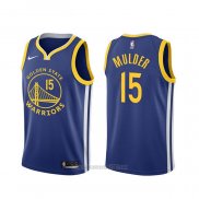 Camiseta Golden State Warriors Mychal Mulder #15 Icon Azul