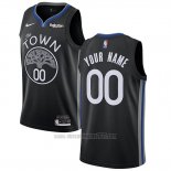 Camiseta Golden State Warriors Personalizada Statement 2018 Negro