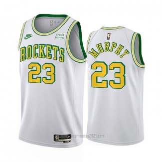 Camiseta Houston Rockets Calvin Murphy #23 Classic 2022-23 Blanco