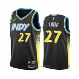 Camiseta Indiana Pacers Daniel Theis #27 Ciudad 2023-24 Negro