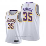 Camiseta Los Angeles Lakers Reggie Bullock #35 Association Blanco
