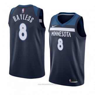 Camiseta Minnesota Timberwolves Jerryd Bayless #8 Icon 2018 Azul