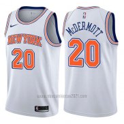 Camiseta New York Knicks Doug McDermott #20 Statement 2017-18 Blanco