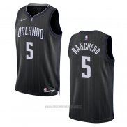 Camiseta Orlando Magic Paolo Banchero #5 Ciudad 2022-23 Negro