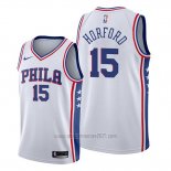 Camiseta Philadelphia 76ers Al Horford #15 Association Blanco