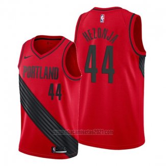 Camiseta Portland Trail Blazers Mario Hezonja #44 Statement Rojo