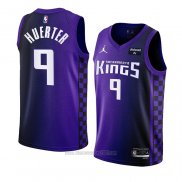 Camiseta Sacramento Kings Kevin Huerter #9 Statement 2023-24 Violeta