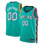 Camiseta San Antonio Spurs Personalizada Ciudad 2022-23 Verde