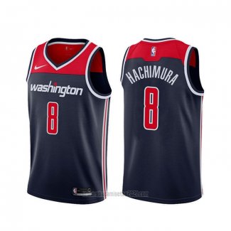 Camiseta Washington Wizards Rui Hachimura #8 Statement 2019-20 Azul