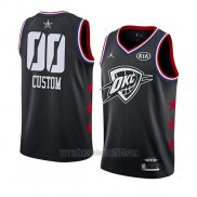 Camiseta All Star 2019 Oklahoma City Thunder Personalizada Negro