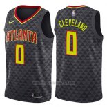 Camiseta Atlanta Hawks Antonius Cleveland #0 Icon 2018 Negro