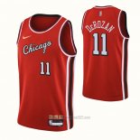 Camiseta Chicago Bulls DeMar DeRozan #11 Ciudad 2021-22 Rojo