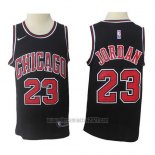 Camiseta Chicago Bulls Michael Jordan #23 Nike Negro