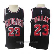 Camiseta Chicago Bulls Michael Jordan #23 Nike Negro