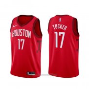 Camiseta Houston Rockets P.j. Tucker #4 Statement 2017-18 Negro