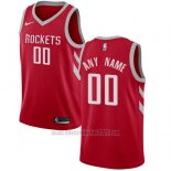 Camiseta Houston Rockets Personalizada 17-18 Rojo