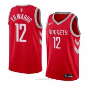 Camiseta Houston Rockets Vincent Edwards #12 Icon 2018 Rojo