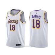 Camiseta Los Angeles Lakers Dion Waiters #18 Association Blanco