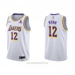 Camiseta Los Angeles Lakers Kendrick Nunn #12 Association 2021-22 Blanco