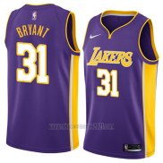 Camiseta Los Angeles Lakers Thomas Bryant #31 Statement 2018 Violeta