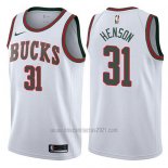 Camiseta Milwaukee Bucks John Henson #31 Return To The Mecca Classic 2017-18 Blanco