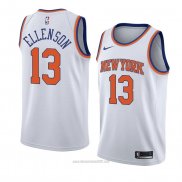 Camiseta New York Knicks Knicks Henry Ellenson #13 Association 2018 Blanco