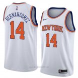 Camiseta New York Knicks Willy Hernangomez #14 Statement 2018 Blanco