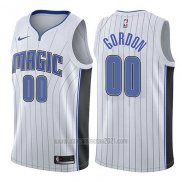 Camiseta Orlando Magic Aaron Gordon #00 Association 2017-18 Blanco