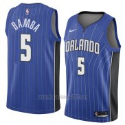 Camiseta Orlando Magic Mohamed Bamba #5 Icon 2018 Azul