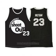 Camiseta Pelicula Shoot Out Motaw #23 Negro