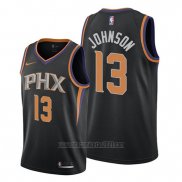 Camiseta Phoenix Suns Cameron Johnson #13 Statement 2019-20 Negro