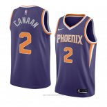 Camiseta Phoenix Suns Isaiah Canaan #2 Icon 2018 Violeta3