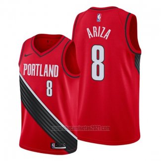 Camiseta Portland Trail Blazers Trevor Ariza #8 Statement 2020 Rojo