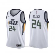 Camiseta Utah Jazz Grayson Allen #24 Association Blanco