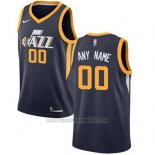Camiseta Utah Jazz Personalizada 17-18 Negro