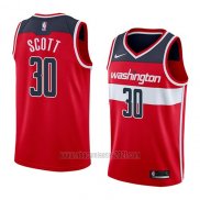 Camiseta Washington Wizards Mike Scott #30 Icon 2018 Rojo