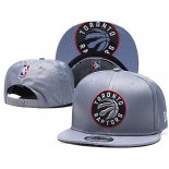 Gorra Toronto Raptors Gris Plata