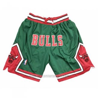 Pantalone Chicago Bulls Just Don 2019 Verde