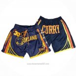 Pantalone Golden State Warriors Stephen Curry 2022 NBA Finals Azul