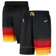 Pantalone Utah Jazz Ciudad 2020-21 Negro