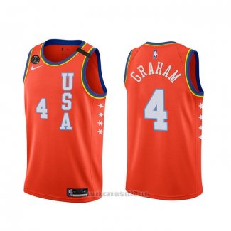 Camiseta 2020 Rising Star Devonte' Graham #4 USA Rojo