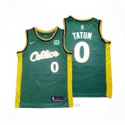 Camiseta Boston Celtics Jayson Tatum #0 2022-23 Verde