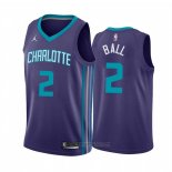 Camiseta Charlotte Hornets LaMelo Ball #2 Statement 2020-21 Violeta