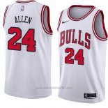 Camiseta Chicago Bulls Tony Allen #24 Association 2018 Blanco