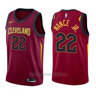 Camiseta Cleveland Cavaliers Larry Nance Jr. #22 Icon 2017-18 Rojo