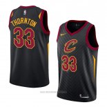 Camiseta Cleveland Cavaliers Marcus Thornton #33 Statement 2018 Negro