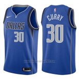 Camiseta Dallas Mavericks Seth Curry #30 Icon 2017-18 Azul