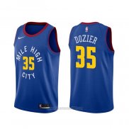 Camiseta Denver Nuggets P.j. Dozier #35 Statement Azul